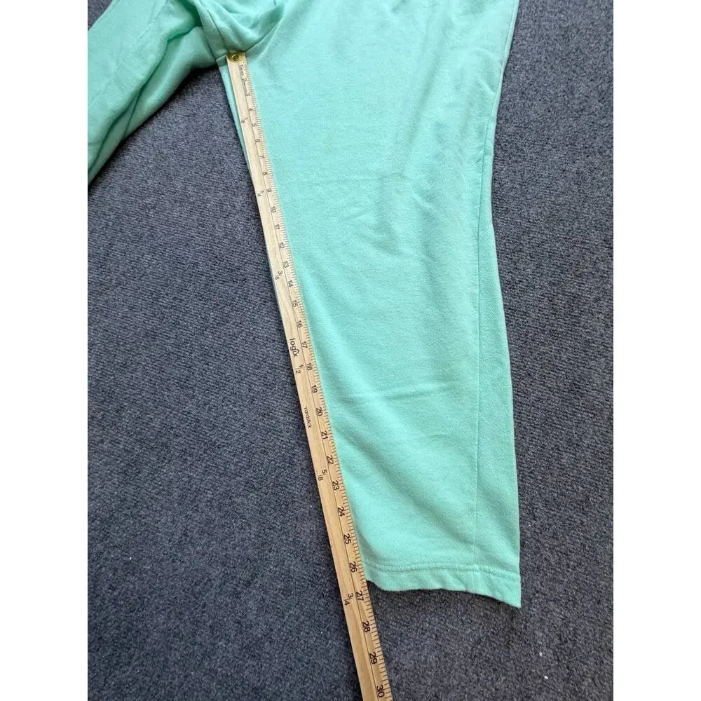 Victoria's Secret Women's Pajama Set Mint Green Lace Trim Size XL Vintage